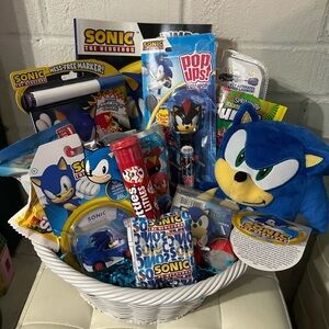 Sonic the Hedgehog Easter Basket